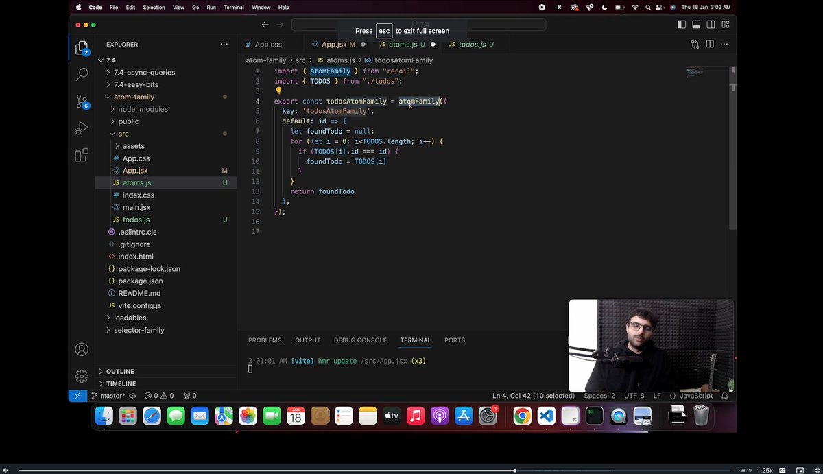 msaurabh451's tweet photo. I wanted to take a moment to express my sincere gratitude for your exceptional guidance and instruction on the concept of recoil in React.js. Your clarity in explaining complex concepts has been truly invaluable to me, and I am immensely grateful for the effort .
@kirat_tw 🫡 https://t.co/vyaVvXwwOi