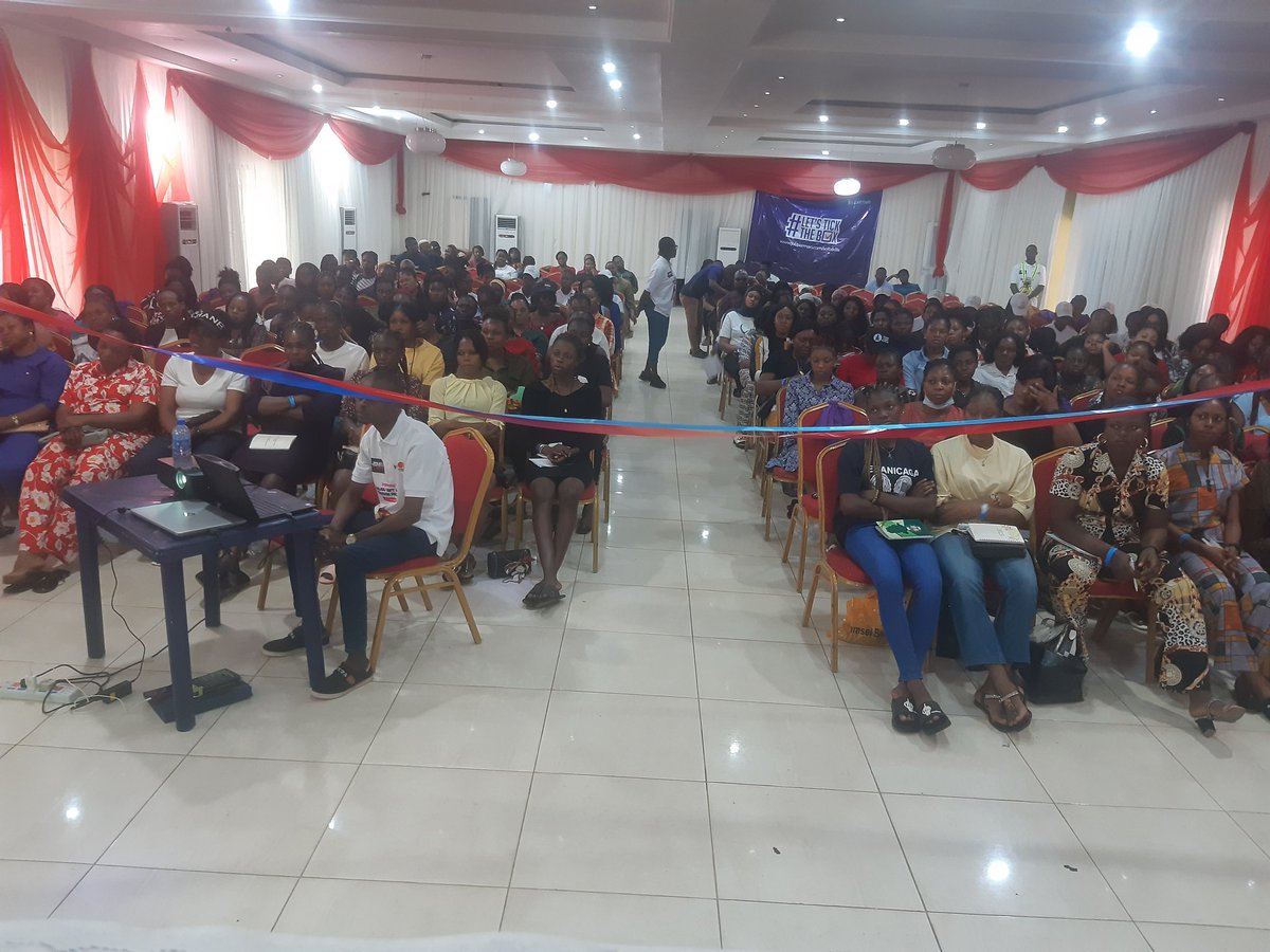 Our Executive Director @ Miriam Menkiti witnessed the flag off of Enugu Young Women Soft Skills Training project, powered by RED Foundation, Jobberman &amp; Mastercard Foundation. She advised the 1st set 300 girls to be focused. 20,000 girls will benefit in Enugu State.