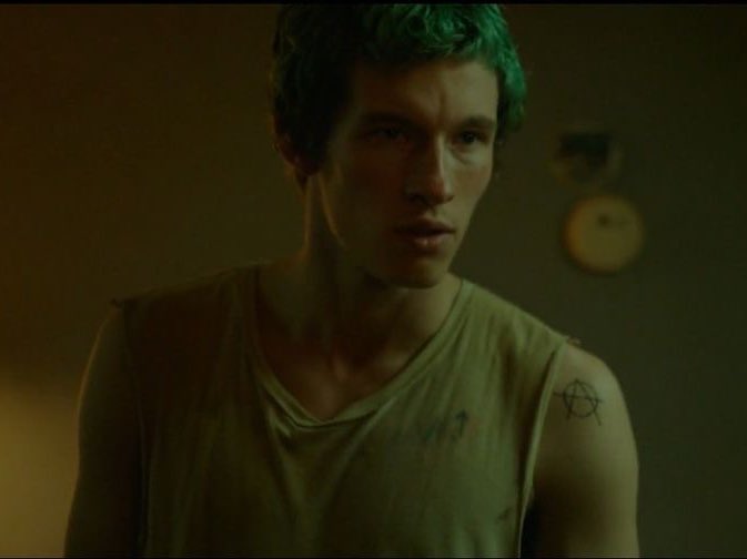 callumthinker's tweet photo. callum turner as tiger in green room https://t.co/wydbOWWrEH