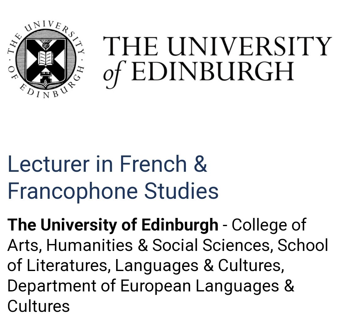 As @aberdeenuni reels from modern language cuts chaos, Scotland's other ancient universities appear to have taken notice. Several positions in Spanish, French, and German have opened up at @EdinburghUni and @UofGlasgow over the last six weeks...