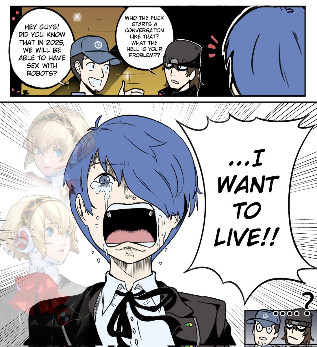Persona 3 Reload newest resolution scene for the protagonist just dropped: 