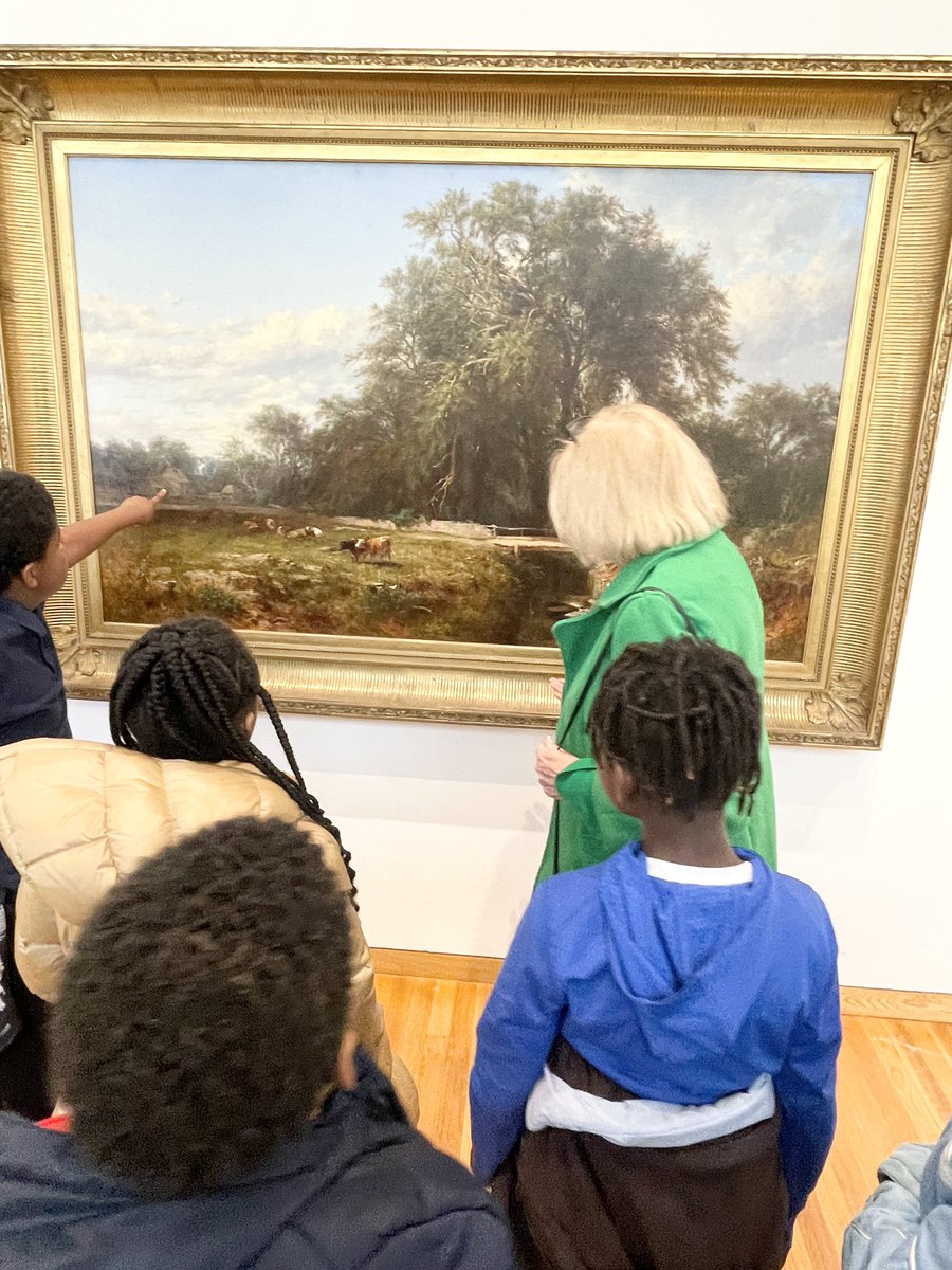 SlaterPBSA's tweet photo. Lots of rich history, culture, and intensive observations were displayed by scholars today at the Atlanta High Museum of Art. Students viewed and admired a myriad of art selections as they toured the museum. What a trip! #ArtCounts @JovanDM @PBS_Atlanta @moldingmindz @MsManago https://t.co/HJVLTHXLSP
