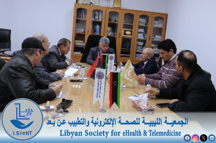 LSfeHT's tweet image. تم  بحمدالله اليوم الأربعاء الموافق 31-01-2024 بمقر كلية التقنية الصناعية توقيع اتفاقية تعاون مع الهيئة العربية للتعليم الطبي الرقمي والجمعية بمشاركة خبراء من الهيئة عبر الزوم وتم مناقشة التحضير للمؤتمر المشترك المزمع عقده خلال هذه السنة ومشروع المستشفى الافتراضي.