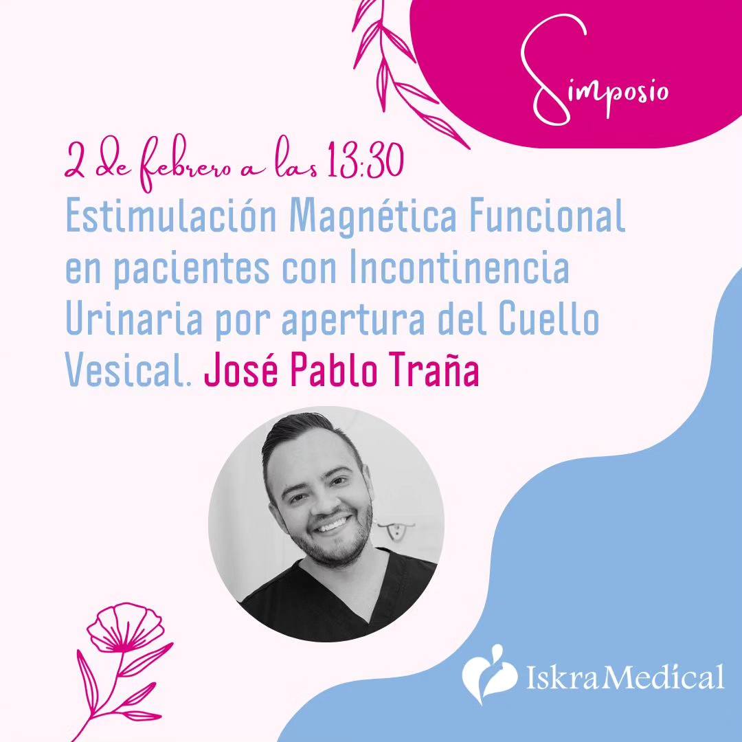 ⭐️Vienes a #Entredosmanos2024? No te puedes perder el simposio de Iskra Medicam, de la mano de José Pablo Traña, fisioterapeuta en #suelopélvico

👉Viernes 2 de febrero a las 13:30 en la Sala Atocha

#fisioterapia #fisioterapueta #incotinenciaurinaria #Entredosmanos