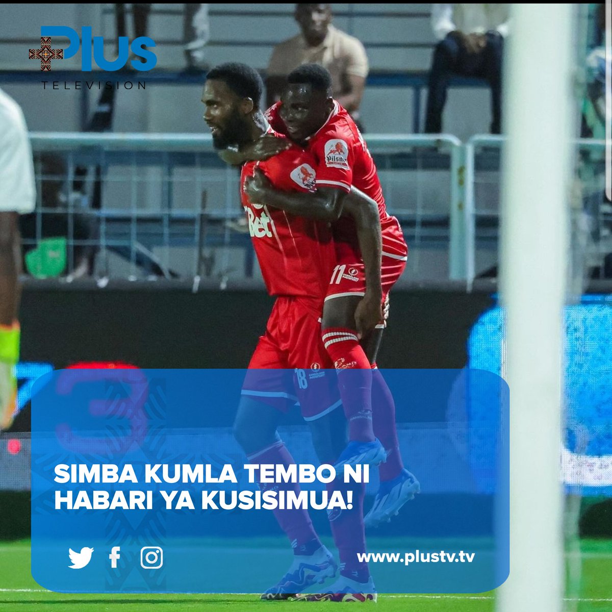 plustvtz's tweet photo. Azam Sports Federation Cup 'ASFC'

FT: Simba SC 4⃣ - 0⃣ Tembo fc

#PlusXtraUpdates https://t.co/U5hUIb5YfK