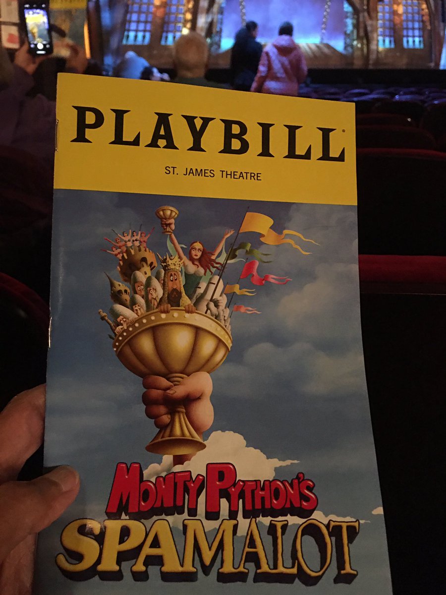Maria_26596243's tweet image. #spamalot 
#broadwaymusical 
#TimesSquareNYC
