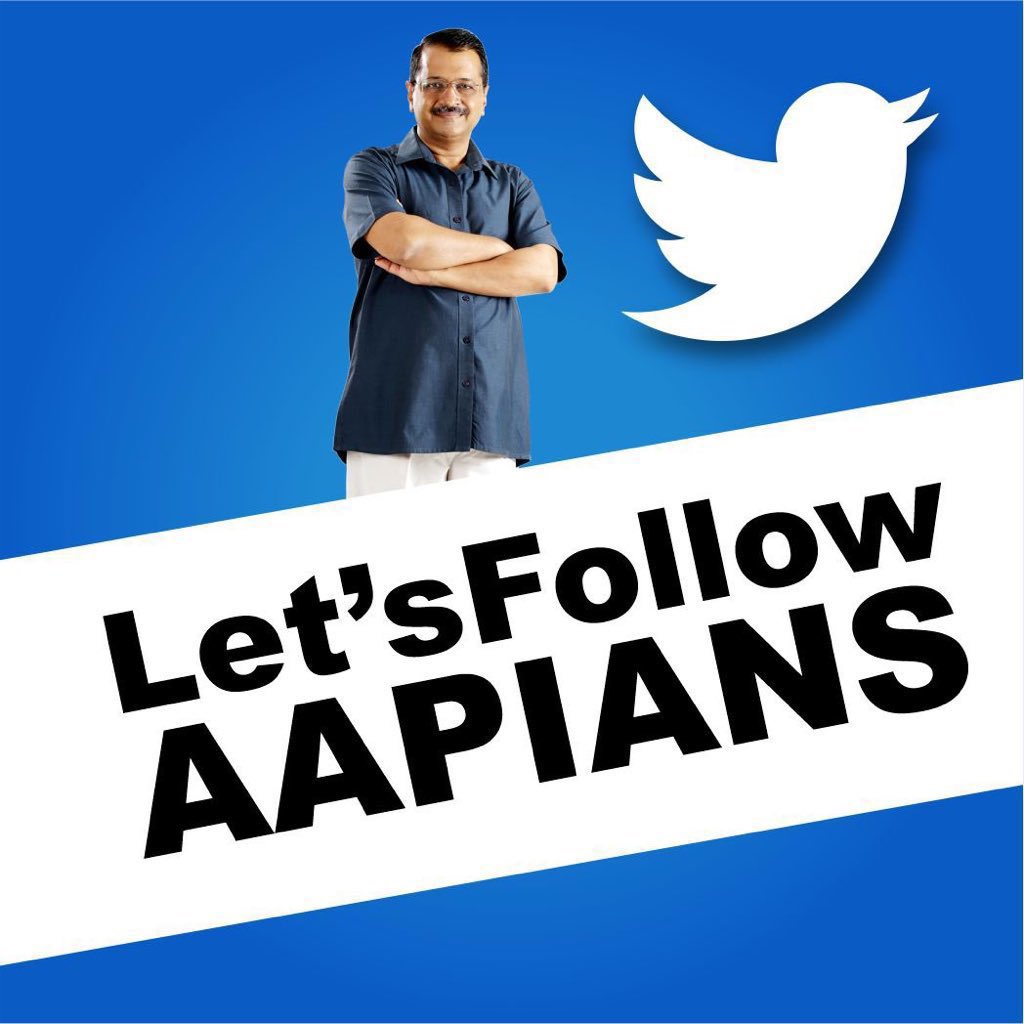 SarangLSpeaks's tweet photo. If you are an Active #AAP supporter.

#Reply &amp; #retweet it, I will follow you back.

Let's Connect with some More #AAPians TODAY.💕💐

#LetsFollowAAPians
#India #Delhi
#Maharashtra
#AamAadmiParty 
#INDIAAlliance 

@bindass_ladki https://t.co/rUdeFevX6q