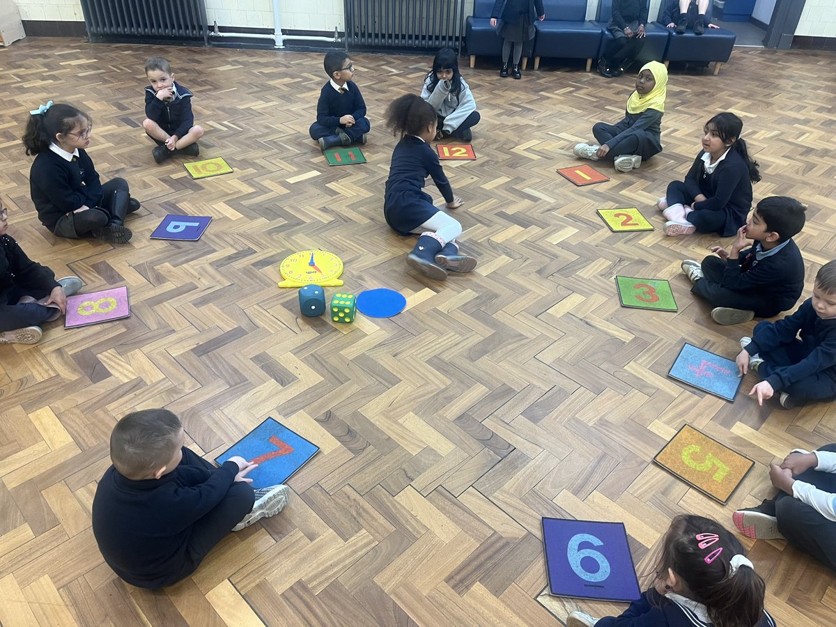 ibroxprimary's tweet photo. We loved playing clocks today #Time #Humanclock #Dicefun #maths☺️😀⏱️🕥🕰️🕦 https://t.co/CmzlVRRUy0