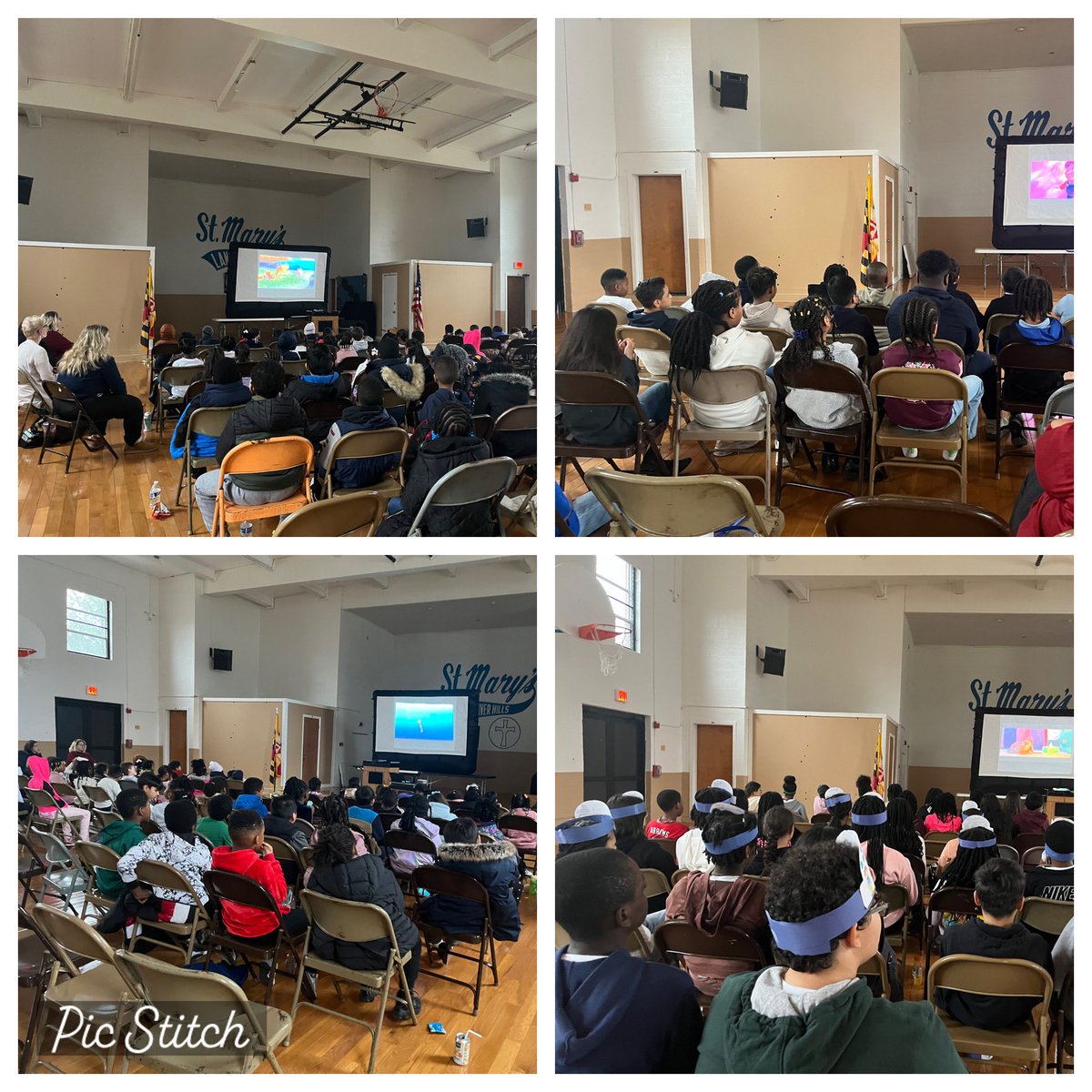 Student Appreciation Day at St. Mary’s School in Landover Hills. Students had a dress down day, movies and snacks gym, Superstar student stickers from the Principal and no homework tonight. #CSW24
#ADWCommUNITY
#CatholicSchoolsWeek
#ADWCathSchools