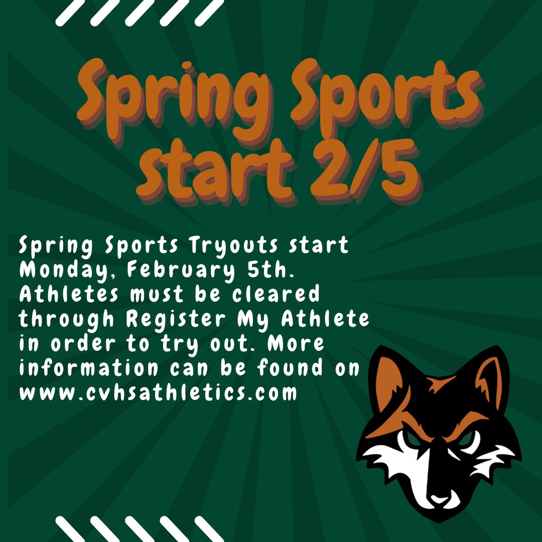 CVHSYotes's tweet photo. It’s less than a week away! Are you registered yet?! #CVFamily #CampoWay https://t.co/a5OMKZId9b