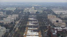 ElvinBen's tweet photo. Trump Inauguration 2017 on the left. Taylor Swift Concert June 2023 on the right. No wonder he's worried. https://t.co/sWct9xH31q
