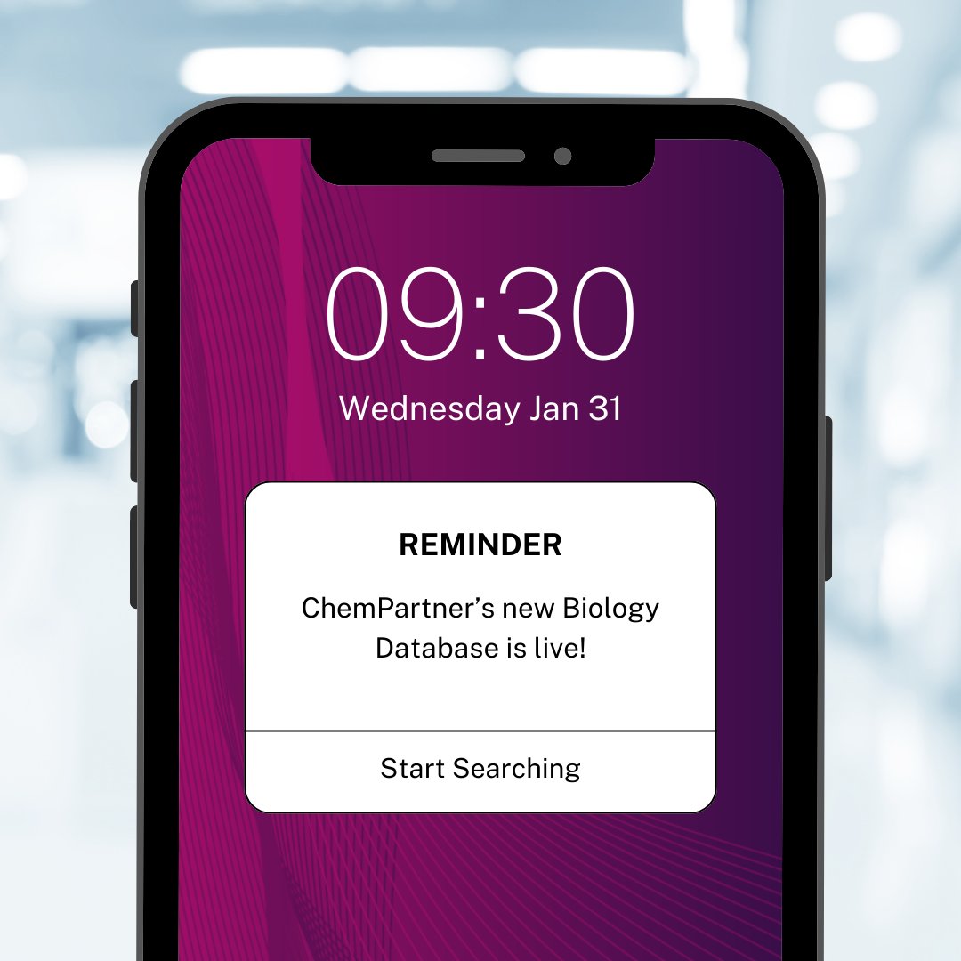 🚨Searching for dispersed tumor model data has never been easier. Sign up for ChemPartner's new Biology Database for free and start searching: database.chempartner.com

#TumorModels #OncologyResearch