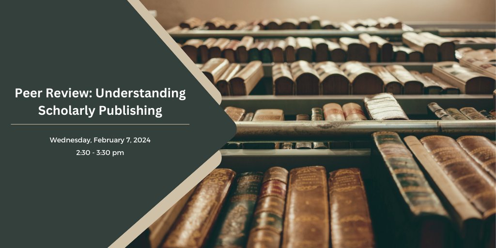 DLearncomm's tweet photo. Have you ever been asked to find a peer review article and thought "huh, what does that mean?" Join the Learning Commons next Wednesday, February 7th, at 2:30pm for a virtual workshop on understanding and locating peer review articles. Register now at: https://t.co/hZnNsvQfq0 https://t.co/uzIZEEtx7w