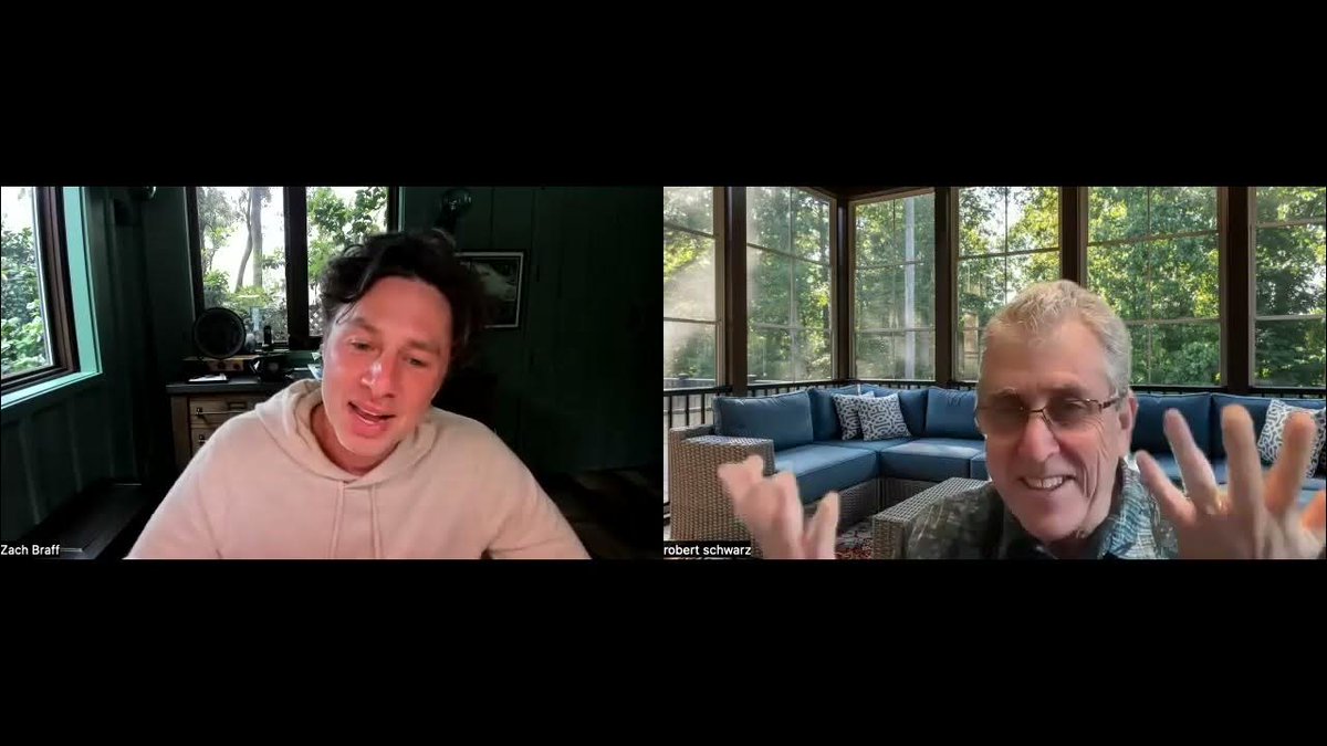 In this interview, writer/director Zach Braff talks about his movie A Good Person, and how “tapping” made its way into the script >>> tinyurl.com/acep-and-zachb…

#EFTtapping #energypsychology @Zach Braff