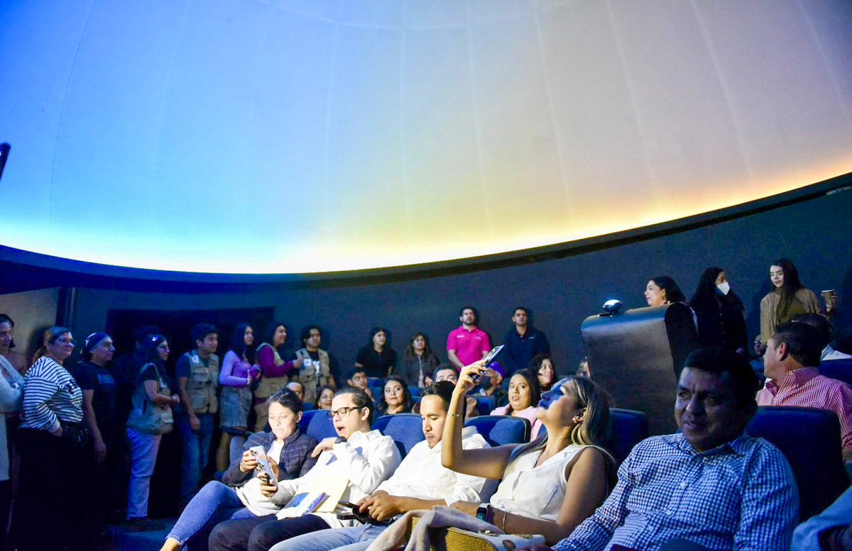 PepeGalindoC's tweet photo. Reinauguramos el Domo Digital o Planetario, ubicado en el Parque Barranca Chapultepec de Cuernavaca. https://t.co/fw9kwIP20O