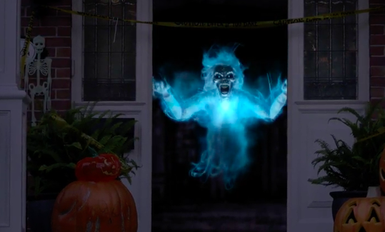 AtmosFX Phantasms Digital Decoration is an innovative and immersive Halloween-themed projection kit designed to transform any space into a haunting and mesmerizing environment #gadgets #scary #prank agazoo.com/offers/clever-…