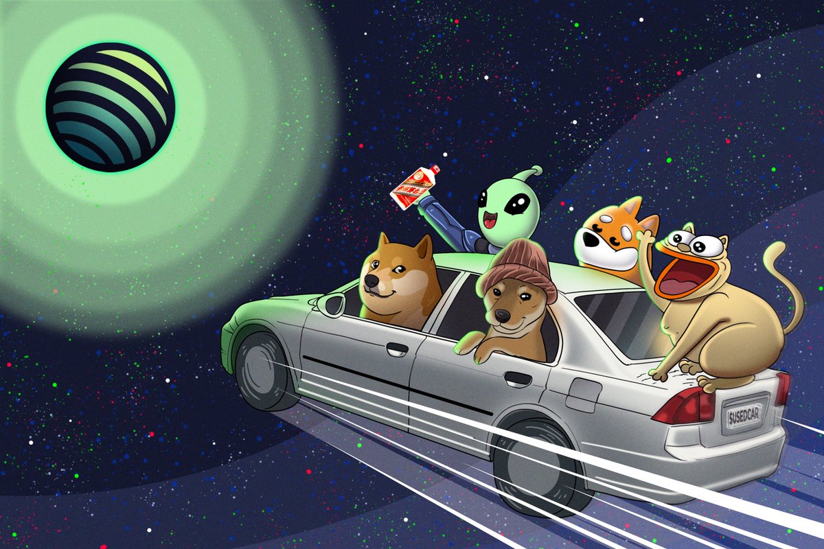 This space craft is only possible on Solana 

We're giving away $CHONKY, $BONK, $WIF, $SOL &amp; more

Just drop your wallet below 👇