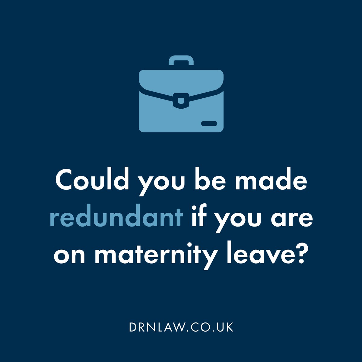 Legal update: Protection from Redundancy 📣 ✔️ Maternity: Covers pregnancy ✔️ Adoption: Covers 18 months from placement ✔️ Shared Parental Leave: Covers 18 months from birth For more information on our Employment Law services. 📞 01282 433241 👉 bit.ly/3DqEhtq