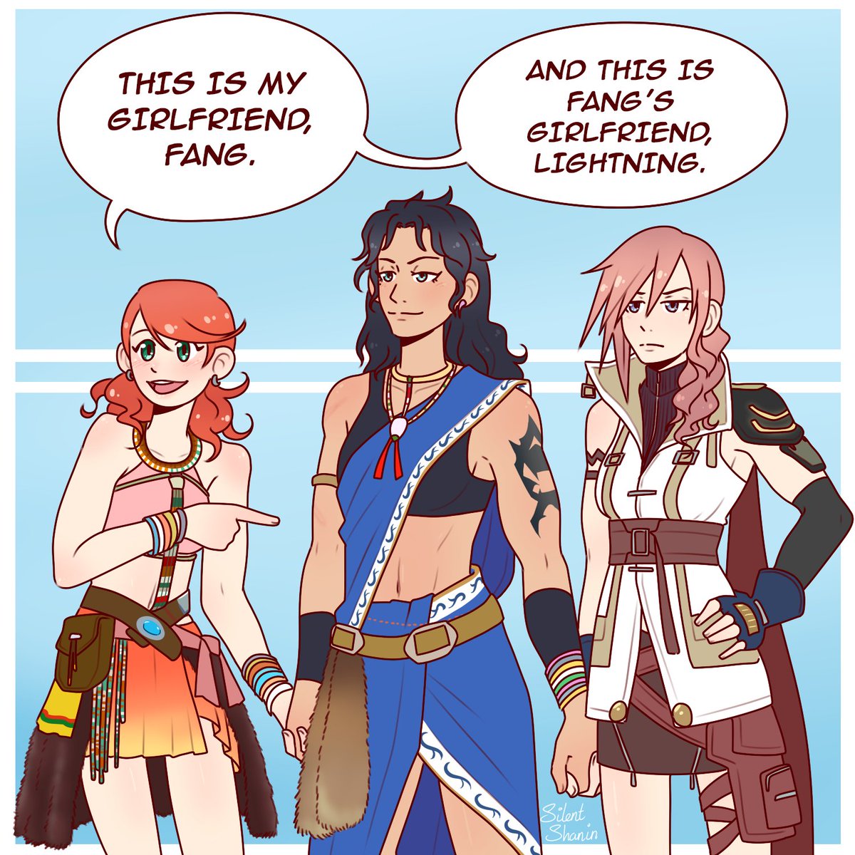SilentShanin's tweet photo. It's #FFLadiesWeek, here are my two contributions lol
I love XIII https://t.co/yNFcOy00WN