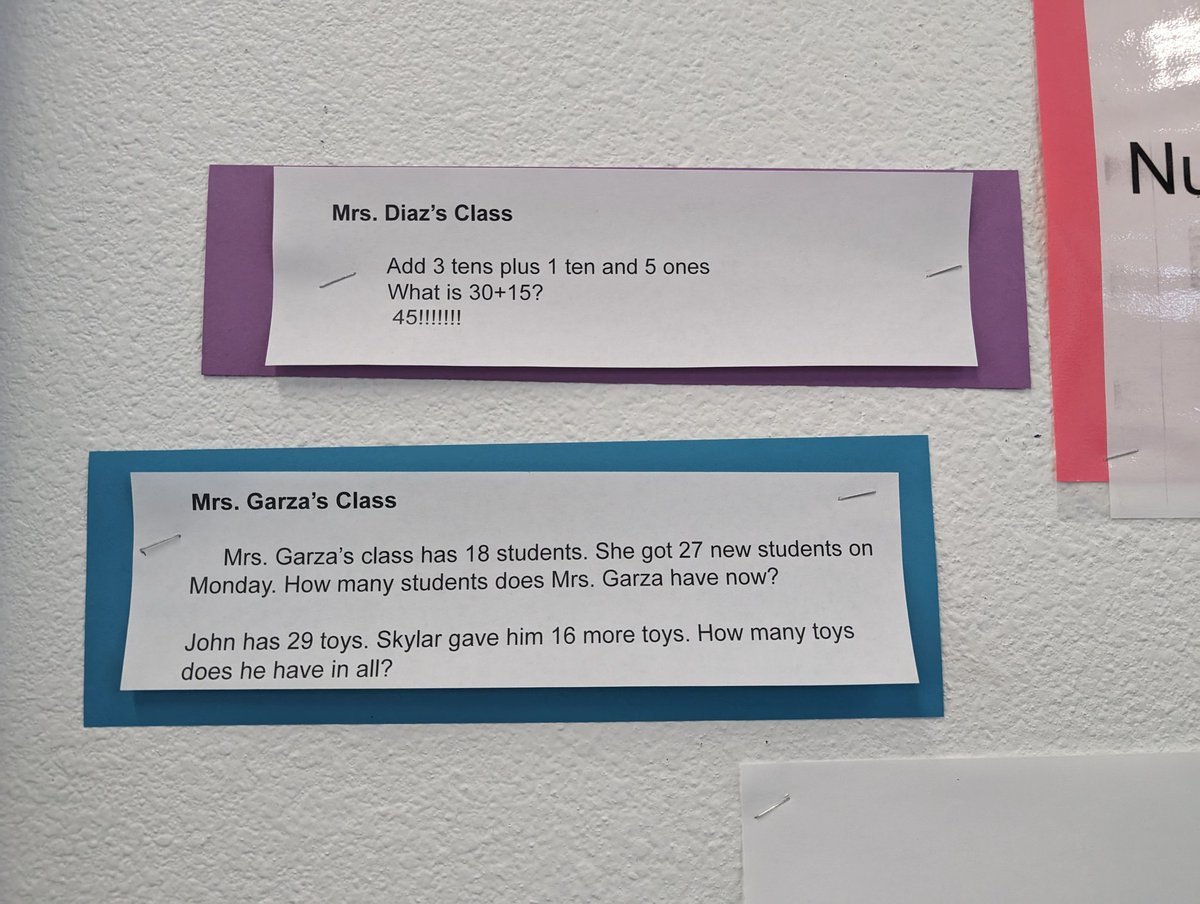 KatieP1120's tweet photo. Oh, Rodriguez Elementary is making my math heart soar today! Once a week, the question is asked on the announcements & students submit their answers!
@SMCISD_Rod
#math
#matchat
#iteachmath
#mathwall
#interactive https://t.co/HQCmArjuhI