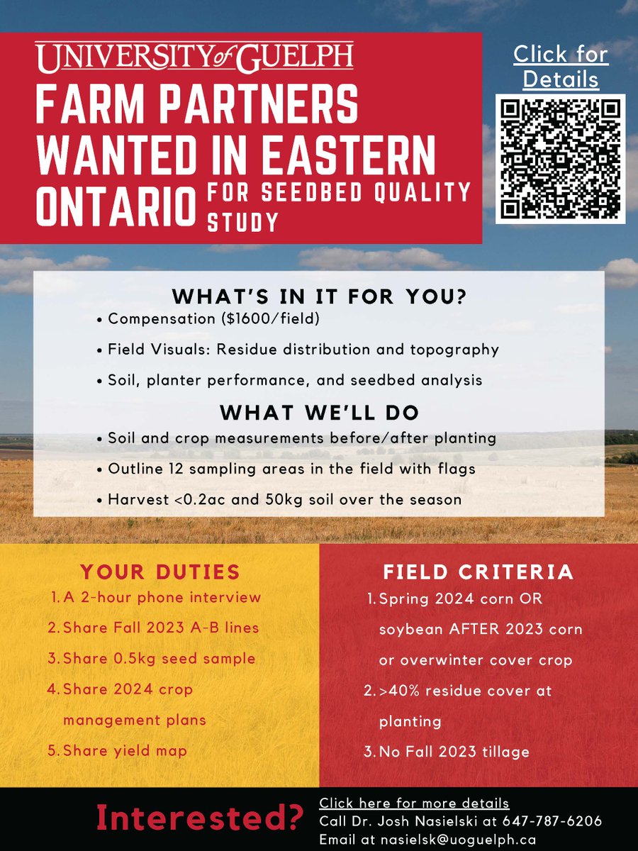 Very cool project coming to Eastern Ontario this year with a new way of looking at seedbed prep and residue management. And you don't even have to put in treatment strips!

More info here: shorturl.at/coAB7