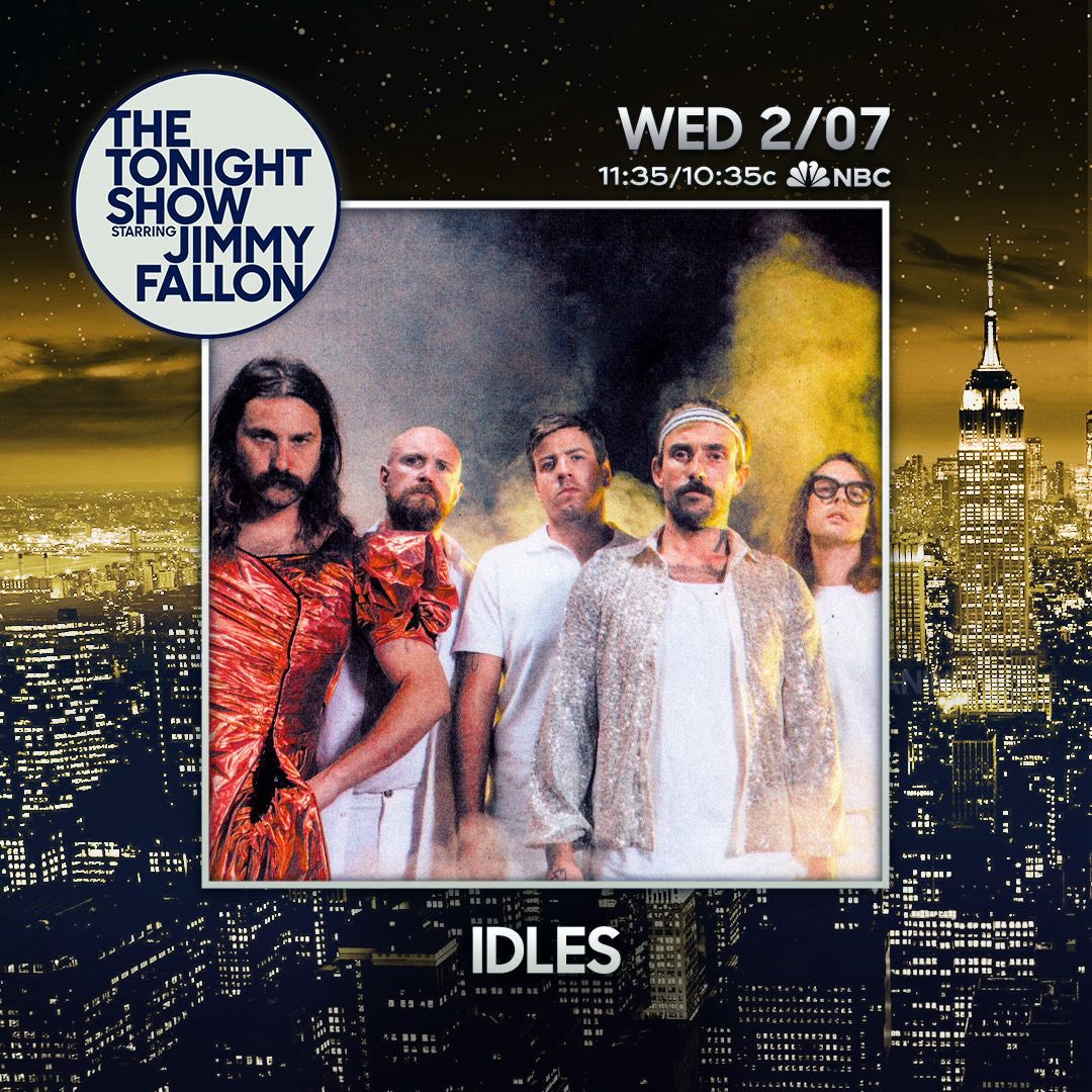 Thank you to the lovely folks at @FallonTonight for having us back. Be sure to tune in next Wednesday! 💥 LOVE IS THE FING 🖤 #fallontonight