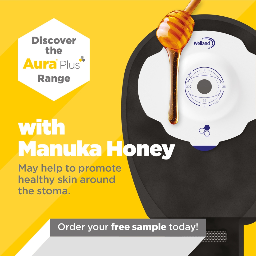 SecuriCareHDS's tweet photo. Aura Plus contains Manuka honey that may help to promote healthy skin around the stoma. 🍯
Order your FREE sample today: https://t.co/jsMaVQa2At 👆
#auraplus #stoma #colostomy #urostomy #ileostomy https://t.co/oE9bFd3wkv
