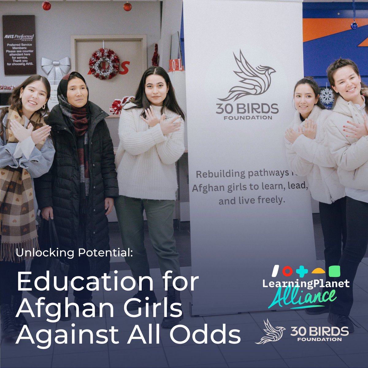 30Birds_'s tweet photo. Learning Planet hosted us in their online event Unlocking Potential: Education for Afghan Girls Against All Odds. 

We were amongst students, educators &amp; institutions involved in Afghan girls education, exploring collaborations between advocates for Afghan girls’ education. https://t.co/Awfmz2ikPM