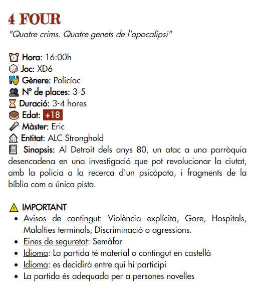 ALC_Stronghold's tweet image. Partides de la #BCNegra24 per la tarda!
#KultDivinityLost  (@Nosolorol) i #XD6, us animeu a jugar?
La partida de #XD6 és 100% accessible a #discapacitatvisual

Inscripcions: forms.gle/L9X78cptCedYGU…