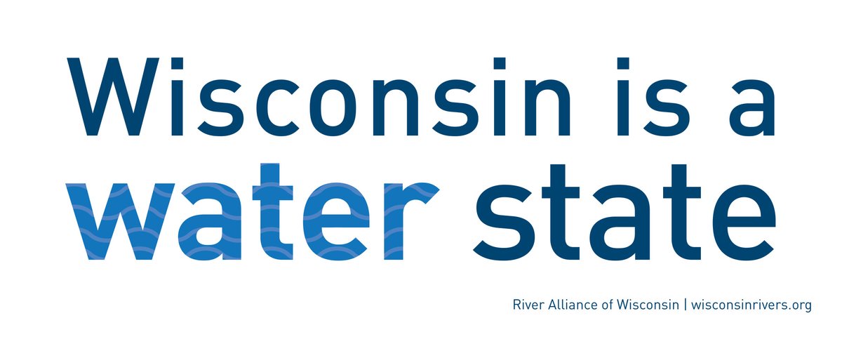 Miss our tweets? All of our good stuff is in our Word on the Stream e-newsletter. 

Sign up to find out how to get this year's membership sticker: wisconsinrivers.org/newsletter-sig…