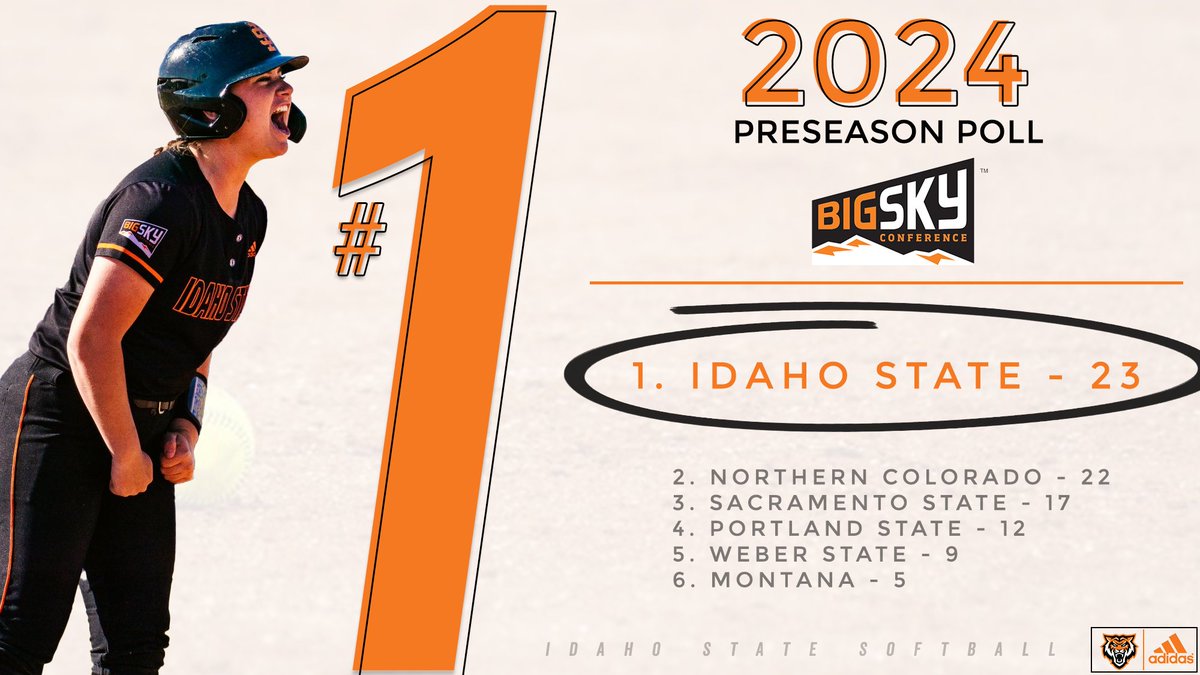 IdahoStateSB's tweet photo. 🄿🅁🄴🅂🄴🄰🅂🄾🄽 🄵🄰🅅🄾🅁🄸🅃🄴🅂

The Bengals are set to ROAR in 2024!

#RoarBengalsRoar https://t.co/NkGuEEaS3W