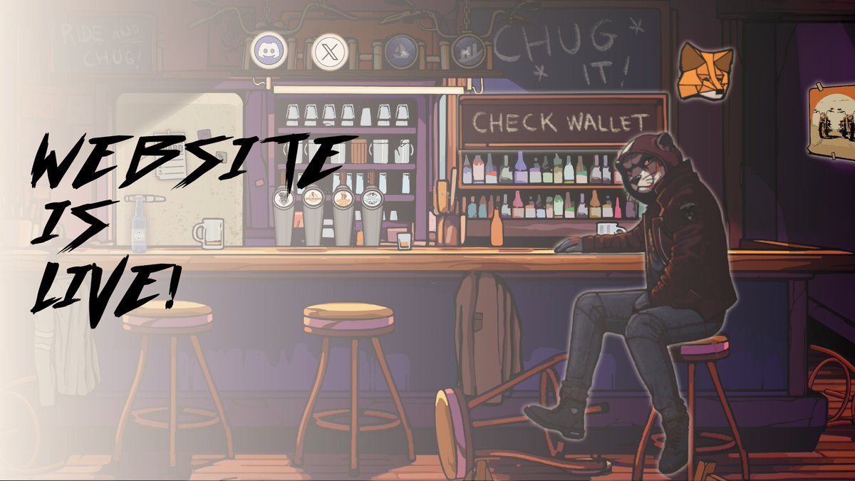 brewriders's tweet photo. Our website is live, don't bother Jack too often.

Wallet checker is on, we will keep adding the missing ones. 
https://t.co/Guh89Hkcka https://t.co/eI1hcvfmj4