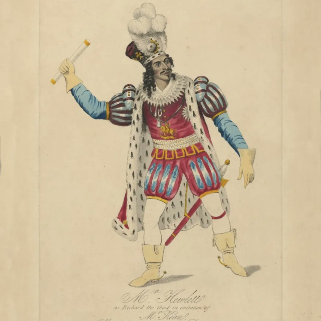 ShakesintheD's tweet photo. A few epic moments from a robust history of breaking ground 🤎

#BlackHistory

Photo 1: James Hewlett as Richard the III in imitation of Mr. Kean

Photo 2: Ira Aldridge as Othello c.1830

Photo 3: Lyricist Noble Sissle and cast members from the musical "Shuffle Along," ca. 1921 https://t.co/1WwZSnlynt