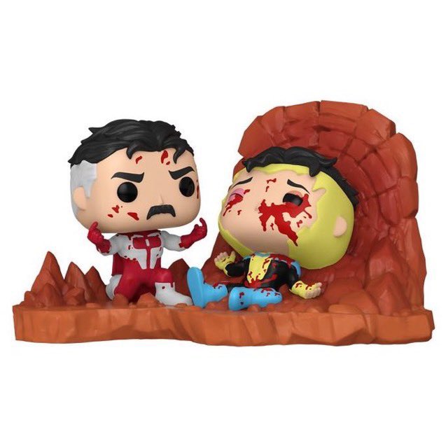 DiscussingFilm's tweet photo. A Invincible vs Omni-Man Funko POP! has been revealed. https://t.co/zLc4oZEZQ9