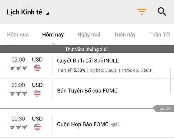 TSSoftwareVN's tweet photo. 😀😃😄😁 KẾT QUẢ QUYẾT ĐỊNH LÃI SUẤT 

➡ FED quyết định giữ nguyên lãi suất như dự đoán
➡ Mức lãi suất hiện tại 5.5%.
➡ Vào lúc 2h30 Powell sẽ phát biểu AE nhé.

🌐 Source: ➡https://t.co/VDPGRiudGh https://t.co/YtRlqXatu7