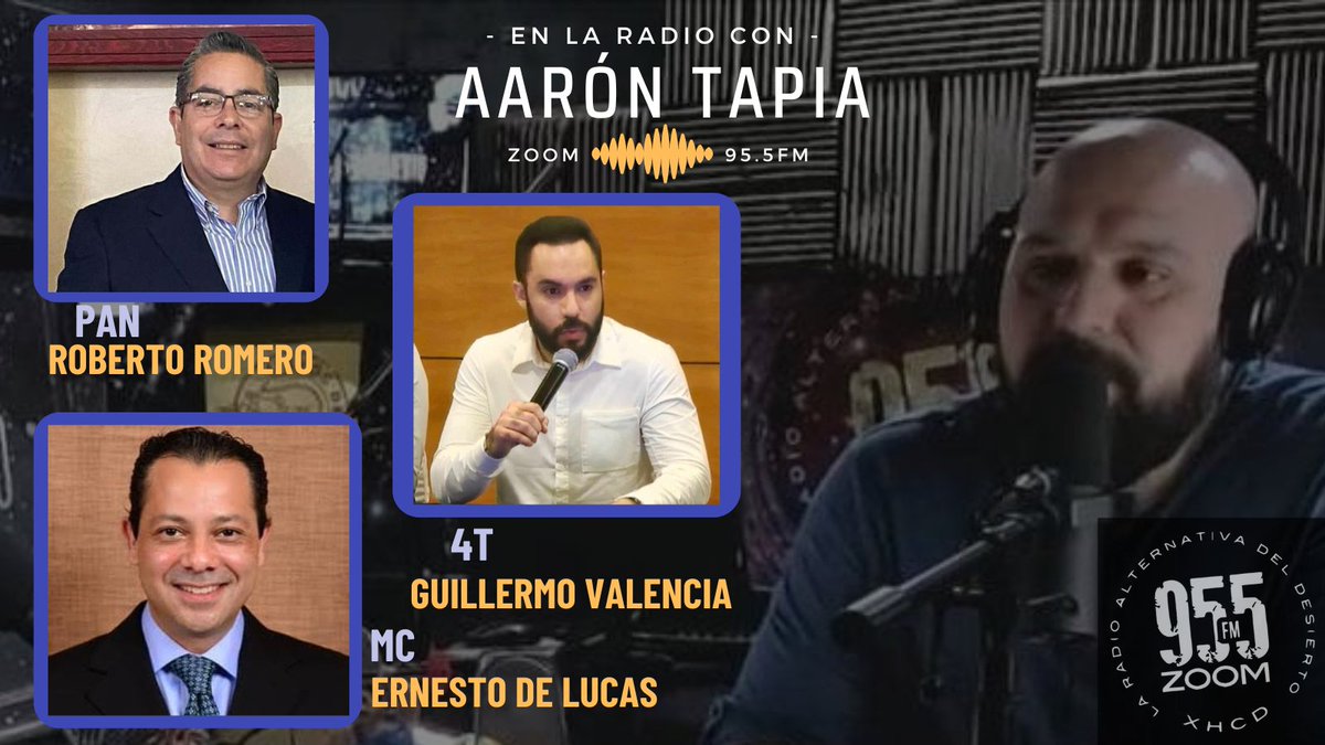 NARANJERO75's tweet photo. Hoy #EnLaRadioConAarónTapia
2 pm por @zoom95fm (95.5 FM), Facebook, YouTube y TuneIn.

-El cacicazgo de Armando Moreno en la @UES_MX.
-Durazo Secretario de SP y después Gobernador. Ma. Doleres Secretaria de SP, ¿será alcaldesa?

@rromerolopez PAN @ElPatoDeLucas MC @GmoValencia 4T https://t.co/AxF60aIZTL
