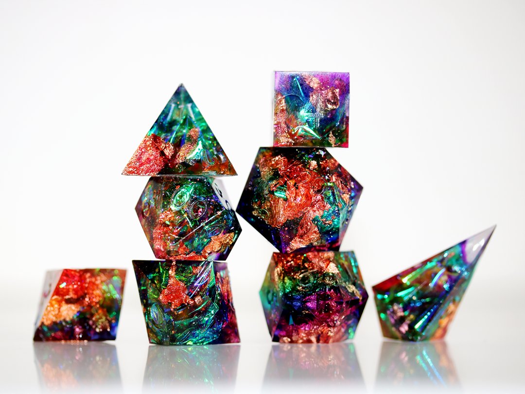 kreidice's tweet photo. Handmade resin dice
•
•
•
#dnddice #diceset #dicegames #diceporn #dicemaniac #polyhedraldice #polyhedraldiceset #diceaddict #diceaddiction #dicemaster #dicecollector #dicecollection #rpgdice #dicetray #ttrpg #boardgames #dicemaking #dicemaker #resindice #handmadedice #kreidice https://t.co/PzhXvrppdb