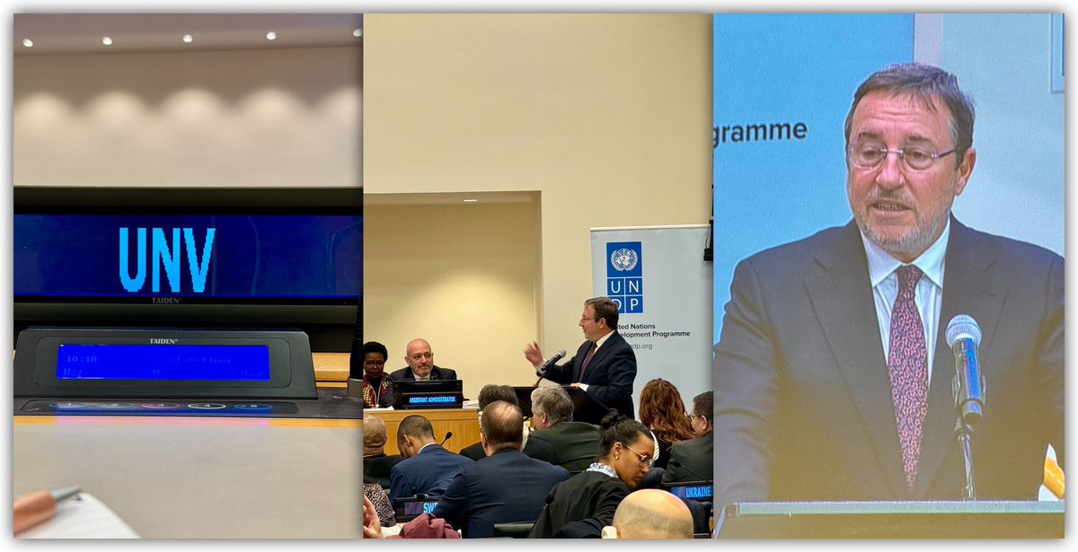 UN Volunteers are often at the frontlines of crisis response. They need to be recognized for special and selfless support on the ground — UNDP Administrator at the Executive Board #UNDPEB. Thank you, @ASteiner