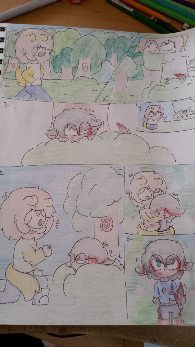 F1exi0's tweet photo. Pequeño comic ⭐❗..
Como Mike Encontro a Willy:
#Mikecrack #WillyPerro #Lore #LoreDeLosCompas #MILORE #MIKECRACKLORE #Loscompas #mike #Mikecrack💛 @MikecrackYT https://t.co/SALgPXBydb
