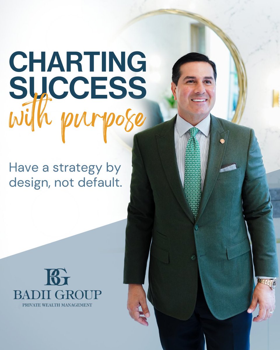 kkbadii's tweet photo. Charting success requires intention and strategy by design, not by default. Every step matters, and purpose-driven planning can help ensure you navigate your financial journey with clarity and purpose. Let's work together to craft a strategy that aligns with your goals. https://t.co/vBnaHb7uI4