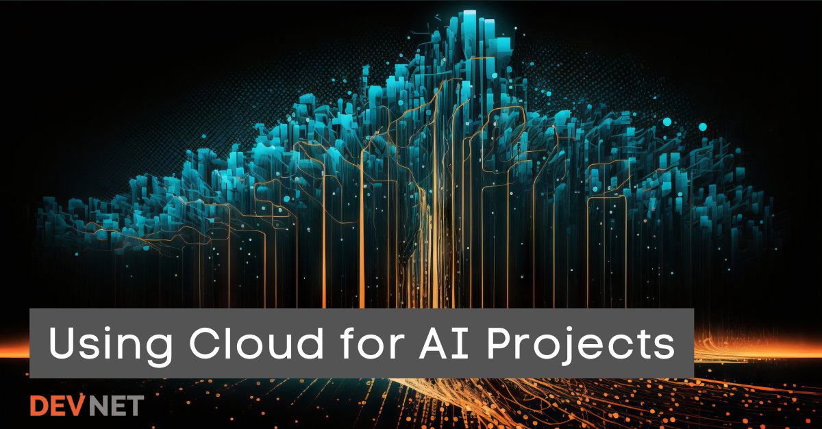 DevNetEDC's tweet image. Are you using the cloud for AI projects? What are the top motivations for moving forward with cloud for AI?