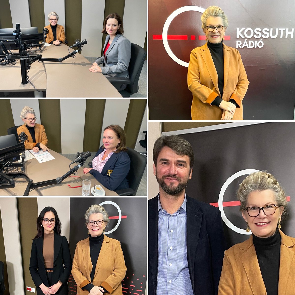 KatalinBogyay's tweet photo. I recorded 4 interviews today on Woman in academia , the Legacy of Hungarian historic families , the UN Youth Delegate Programme and the Hungarian National Commission of @UNESCO for the evening show @kossuthradio . 🎙️🎙️🎙️🎙️#broadcastingday https://t.co/YnoW6E9p6V