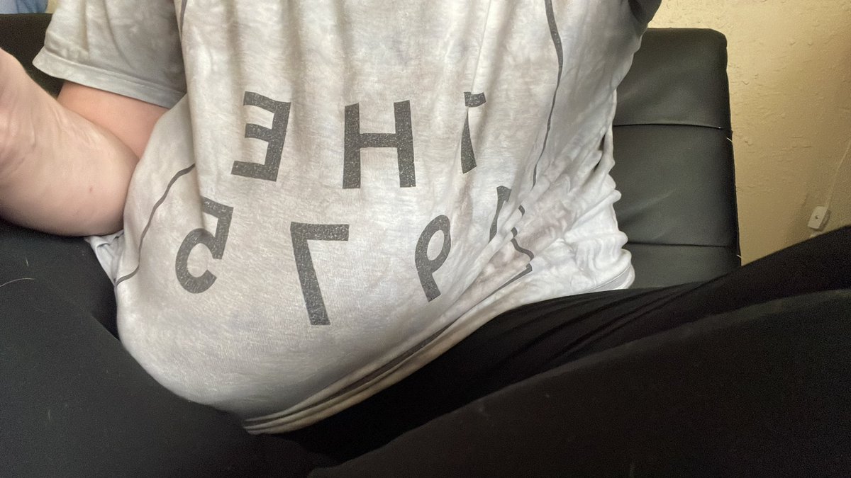 Having a hairless cat is stretching your shirts out so she can be warm and lay under them 😭😭🤣