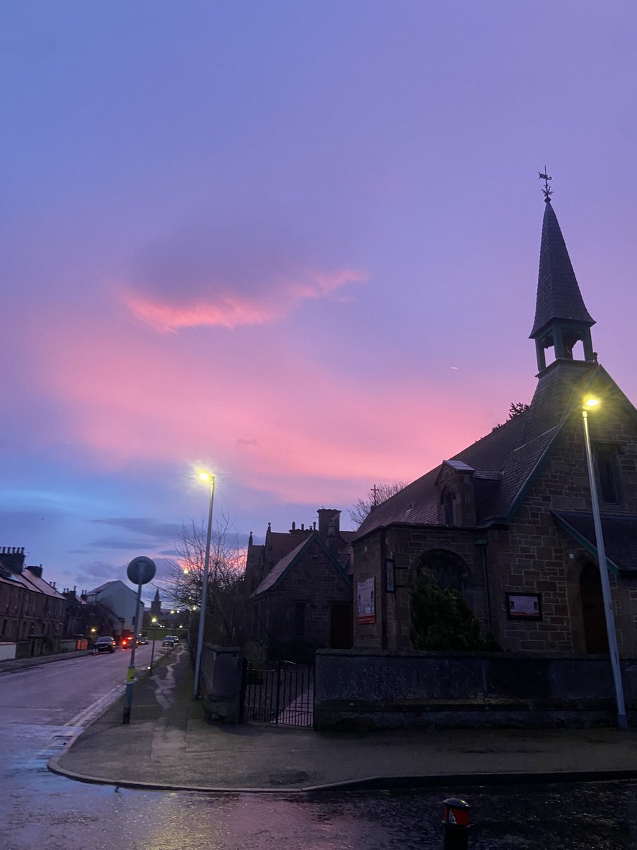 Beautiful light this morning in Inverness!