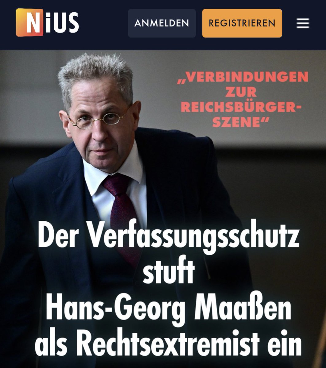 jreichelt's tweet photo. Wer das Geheimdienst-Dossier über Hans-Georg Maaßen liest, den muss es erschaudern, der kann nur zu einem Schluss kommen: Alle Menschen, die unsere freiheitliche Demokratie lieben, die nie wieder Überwachung und Zersetzung in unserem Land wollen, müssen etwas unternehmen. Unser Staat ist vollkommen außer Kontrolle. Innenministerin Nancy Faeser missbraucht den Inlandsgeheimdienst zur Zerstörung von politischen Gegnern. Sie lässt Akten führen über Menschen, die nicht genehm sind. Ich bin in einigen Punkten klar anderer Meinung als Hans-Georg Maaßen (nicht wesentlich bei Migration), er verwendet Begriffe, die ich nicht verwenden würde, er ist ein streitbarer Mann, der durchaus Spaß an Provokation und scharfen Formulierungen hat. Aber er ist ganz sicher kein "Extremist", der vom BfV beobachtet gehört. Niemand kann doch ernsthaft ein Land wollen, in dem eine Innenministerin mit gefährlicher Nähe zu Islamisten und Linksextremisten in ihrer Behörde Akten über Äußerungen führen lässt, von denen viele die Mehrheit der Menschen im Land unterschreiben würde. Es ist furchterregend, dass geheimdienstlich gesammelte Informationenen ganz bewusst an wohlgesinnte Medien durchgestochen werden, um Menschen zu zersetzen, zu brechen, gesellschaftlich zu ächten. Es ist auch furchterregend, dass der Geheimdienst sammelt, nicht, was Maaßen gesagt hat, sondern wer Sätze von Maaßen wiedergegeben hat. Kontaktschuld wird hier zum Überwachungsgrund. Was Hans-Georg Maaßen da gerade passiert, kann jedem passieren, der entschieden anderer Meinung ist als die Bundesregierung. Wir sind offenbar ein Land, in dem Nancy Faeser eine Liste persönlicher Feinde führt und ihr Verfassungsschutz-Chef willig vollstreckt. Die Mehrheit der Menschen in Deutschland glaubt nicht mehr daran, frei ihre Meinung äußern zu können. Man muss leider festhalten: Die Mehrheit hat Recht. Nancy Faeser und BfV-Chef Thomas Haldenwang müssten für diesen Amtsmissbrauch entlassen werden.
https://t.co/7zSd2vEEqf
