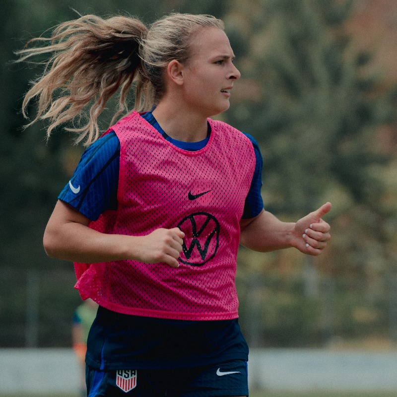 USYNT's tweet photo. #U17WYNT player Katie Scott’s road to the Concacaf Women’s U-17 Championship has included long drives to training sessions and multiple positions.

But with the help of teammates, family and coaches, the Ohio native is ready to excel internationally.