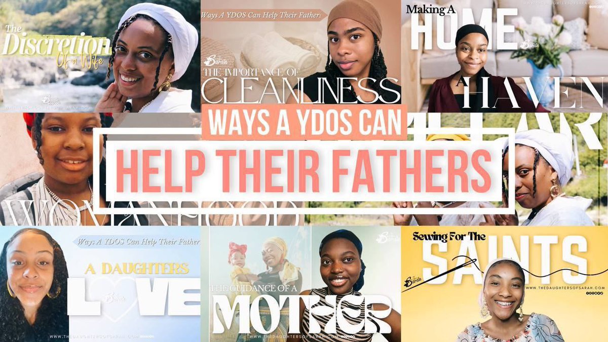 DOS_IUIC's tweet photo. Check out "What's New" from The Daughters Of Sarah! Available NOW on IUICTV!
#DOS #IUICTV #CULINARY #FAMILY #MARRIAGE #HEALTH #POETRY #BEAUTY #FASHION #YDOSINFLUENCERS #KIDSCORNER #MODESTLIVING #PECULIARPEOPLE https://t.co/dmzz1bKIFt