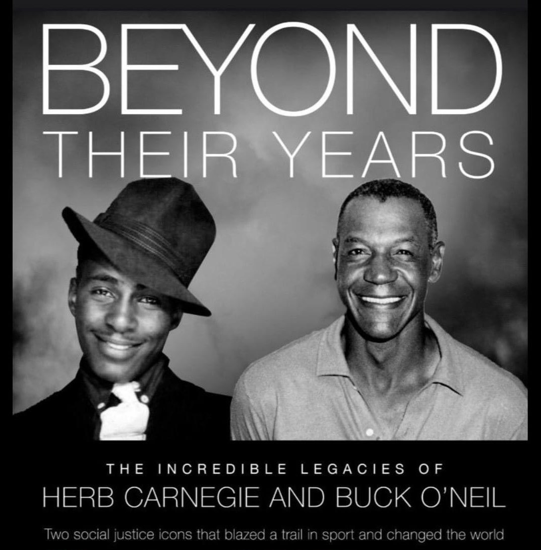 LifeHandle's tweet photo. Tomorrow we welcome February and Black History Month… and all month long on @NESN the incredible documentary “Beyond Their Years: The Incredible Legacies of Herb Carnegie and Buck O’Neil” will be showing. https://t.co/g0zeLCZzBn