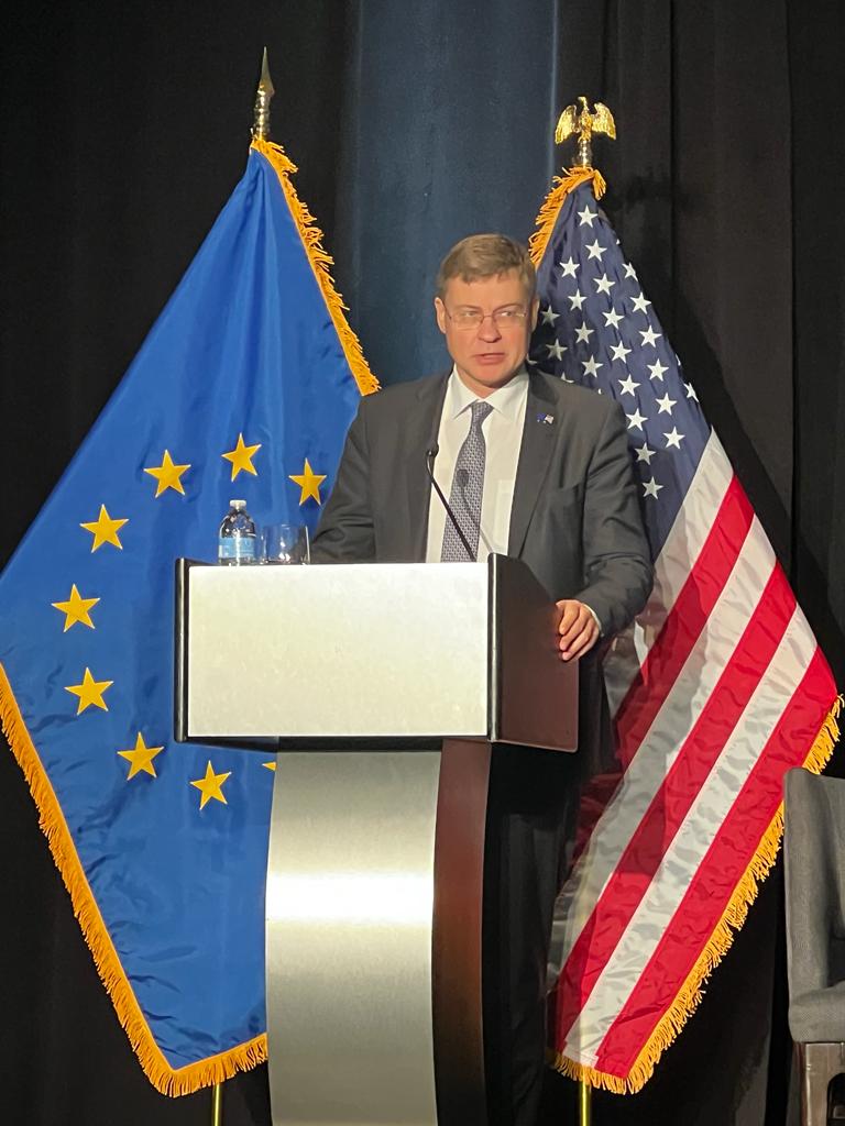 TTD_EU_US's tweet photo. 🌟We were in Washington, DC, today for the ''Crafting The Transatlantic Green Marketplace'' event, which brought together the European Commission, USTR, and stakeholders from both sides of the Atlantic to advance the TIST work program. https://t.co/irgqO5gWwE