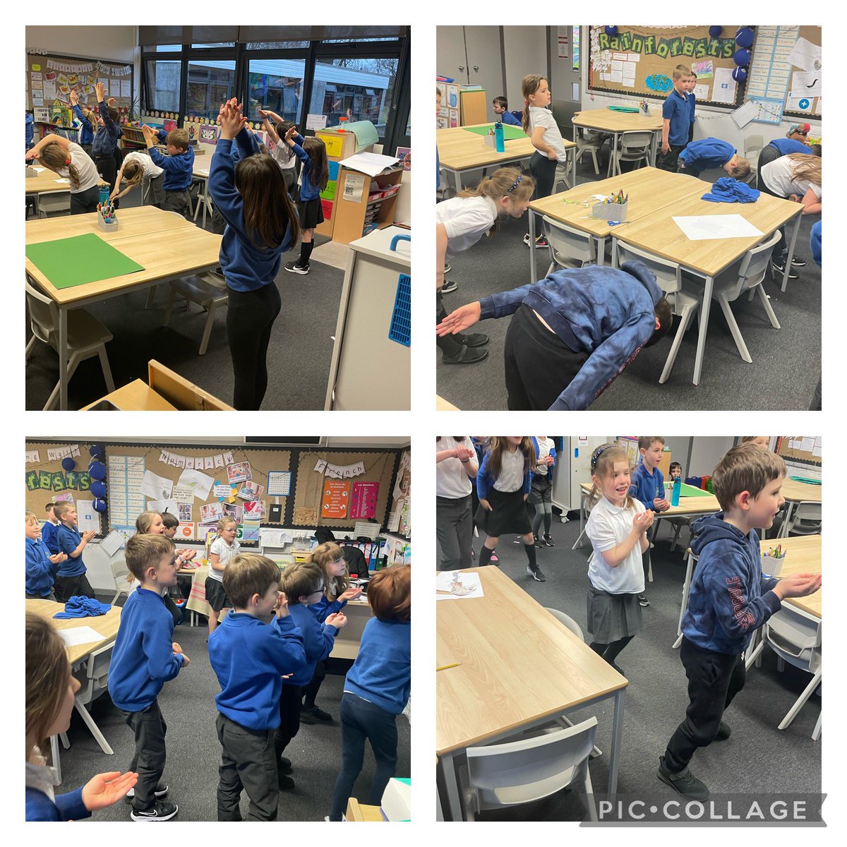MilnathortPS's tweet photo. Primary 3 enjoyed doing some yoga for Wellbeing Wednesday 😊 @PKCnurture #alliscalm #happyandhealthy https://t.co/RmezEVAdly